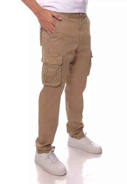 CALÇA CARGO COLOR MASCULINA - KAQUI / REF49446